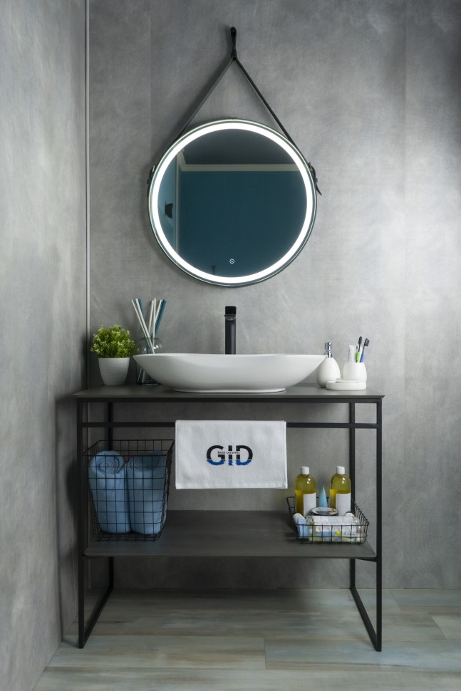 Раковина Gid N9175 51128 накладная белая 66.5x41x12