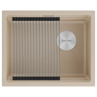 Мойка LUMI-PRO 55 UNI, IT-GRANIT, LU-PRO 55-LA, латте, 550х450, Paulmark