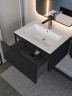 Тумба под раковину 65 см, Uperwood Parma Premium, черная