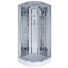 Душевая кабина Niagara Ultra NG-702-01 (100х100х220) низкий поддон(16см),стекло прозрачное с рисунком,4 места