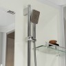 Душевая кабина Niagara Standart ST100/15Q (100х100х215) квадрат,поддон 15см,распашная,проф.белый,3 места