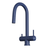 Смеситель для кухни Omoikiri Akita-S-IB латунь/indigo blue