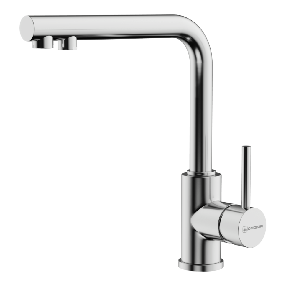 Смеситель для кухни Omoikiri Nakagawa 2 Plus-C латунь/хром