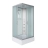 Душевая кабина Niagara Classic NG-33984-14QG (90х80х215) средний поддон(26см),стекло матовое,4 места