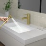 Смеситель для раковины с гигиеническим душем Timo Saona 2360/17G золото матовое