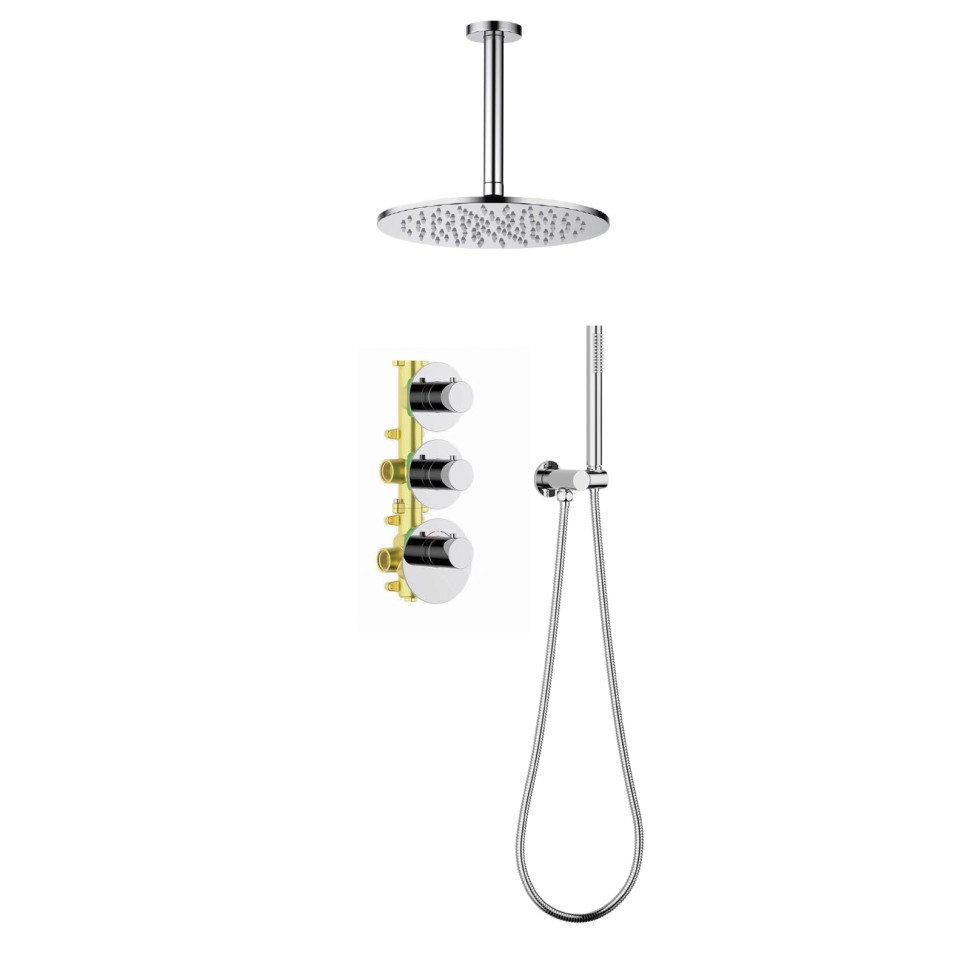 Душевая система встроенная с термостатом Timo Saona SX-2399/00SM хром