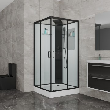 Душевая кабина Grossman Elegans GR251Q (90х90х217) дверь раздвижная,5 мест