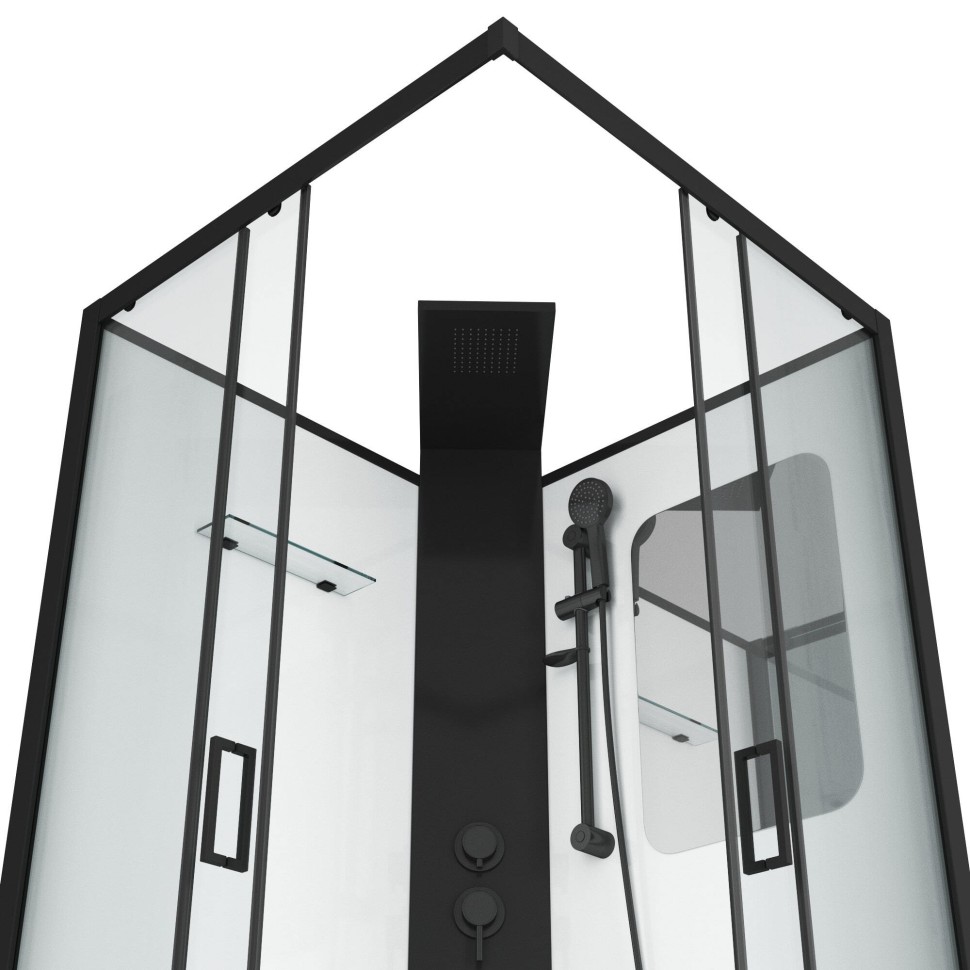 Душевая кабина Grossman Elegans GR251Q (90х90х217) дверь раздвижная,5 мест