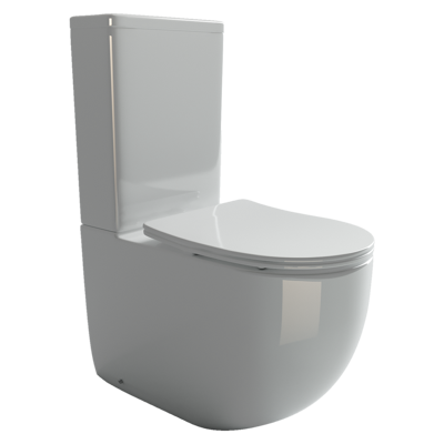 Бачок для унитаза METROPOL Rimless, двойной смыв 3/6 арматура CN4001-T Ceramicanova