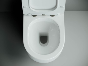 Бачок для унитаза METROPOL Rimless, двойной смыв 3/6 арматура CN4001-T Ceramicanova