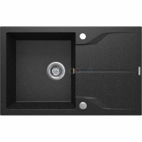 Гранитная мойка, 1-чаша с осушкой