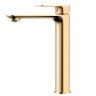 AQM6314BG Monza Смеситель для раковины однорычажный, Brushed gold