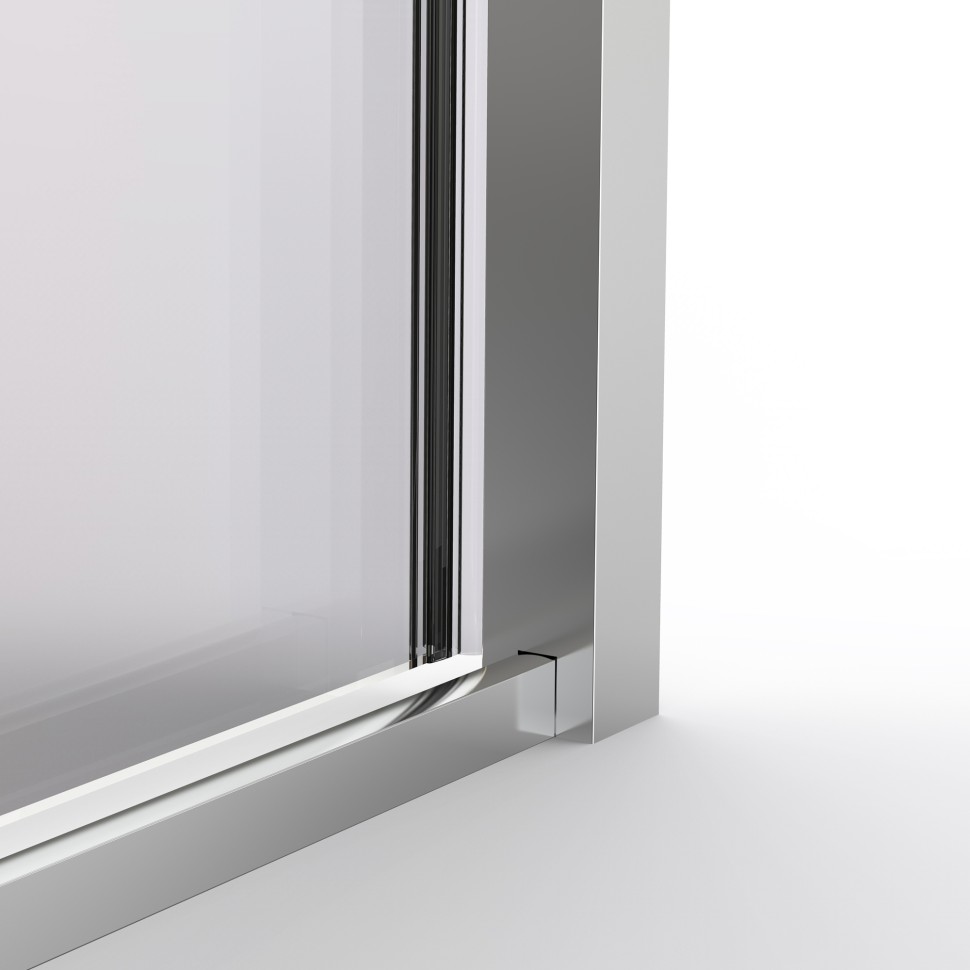 Душевая дверь Стелла (Stella) VDS-1ST120CLBN, 1200, брашированный никель, стекло прозрачное