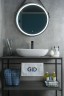 Раковина Gid N9234 51133 накладная белая 56x39x12.5