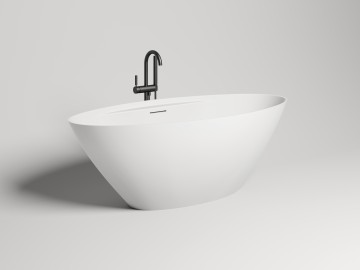Ванна отдельностоящая DIVA 178x85 S-Stone Матовое