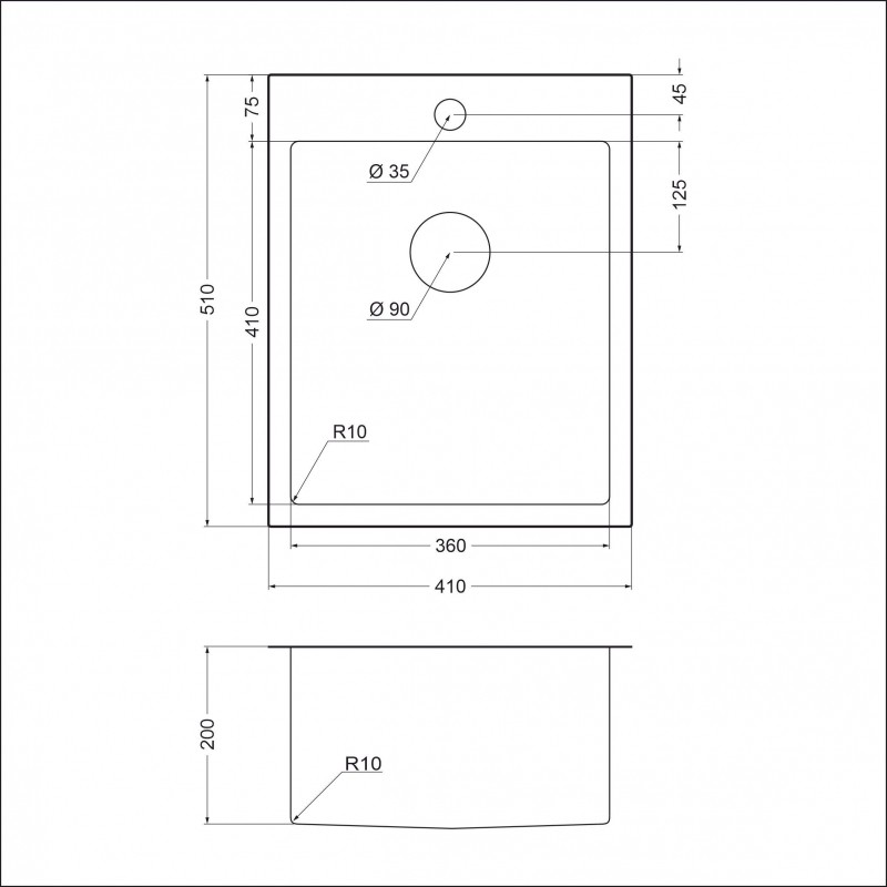 Мойка EMAR EMB-128A EMB-128A PVD Nano Dark