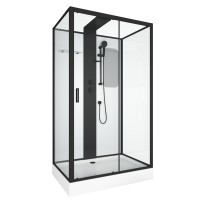 Душевая кабина Grossman Elegans GR252Q (120х80х217) дверь раздвижная,6 мест