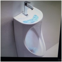 Писсуар подвесной Ceramalux X573P цвет белый глянец