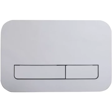 Кнопка смыва Veconi FLUSH V12, хром глянец