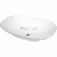 Керамическая раковина, на столешницу