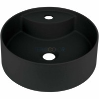 Гранитная раковина, на столешницу, с бортиком для смесителя