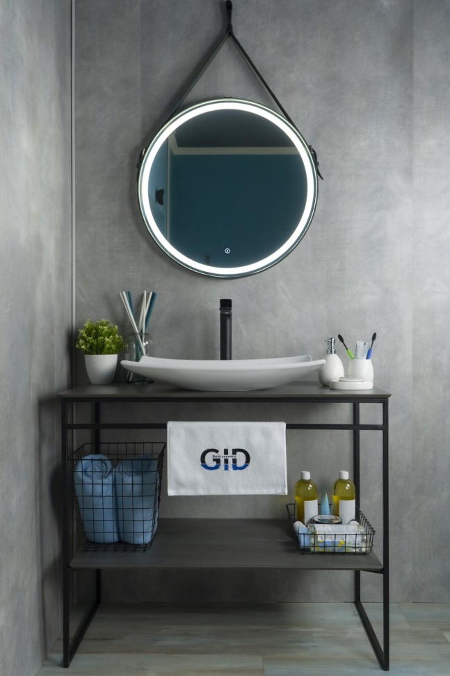 Раковина Gid N9177 51170 накладная белая 60x39x11.5