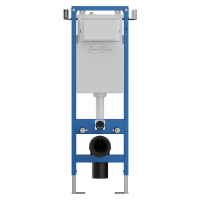 Комплект 3в1 IBERICA BLANCA инсталляция SILENCIO MINI, унитаз BURGOS ALTO белый, кнопка смыва ESTI-Q серый матовый (IB.001M.BRA.231.837)