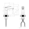 Смеситель для раковины OSGARD BRETTA 50013