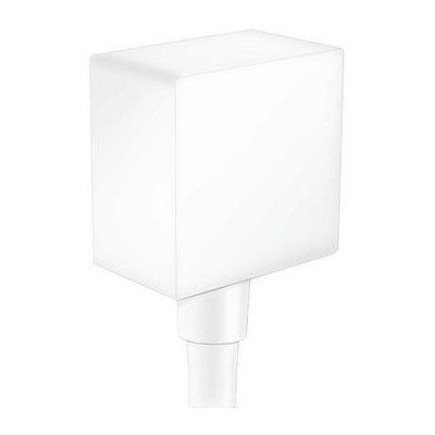Вывод воды Hansgrohe для ручного душа с клапаном, цвет: белый матовый 26455700