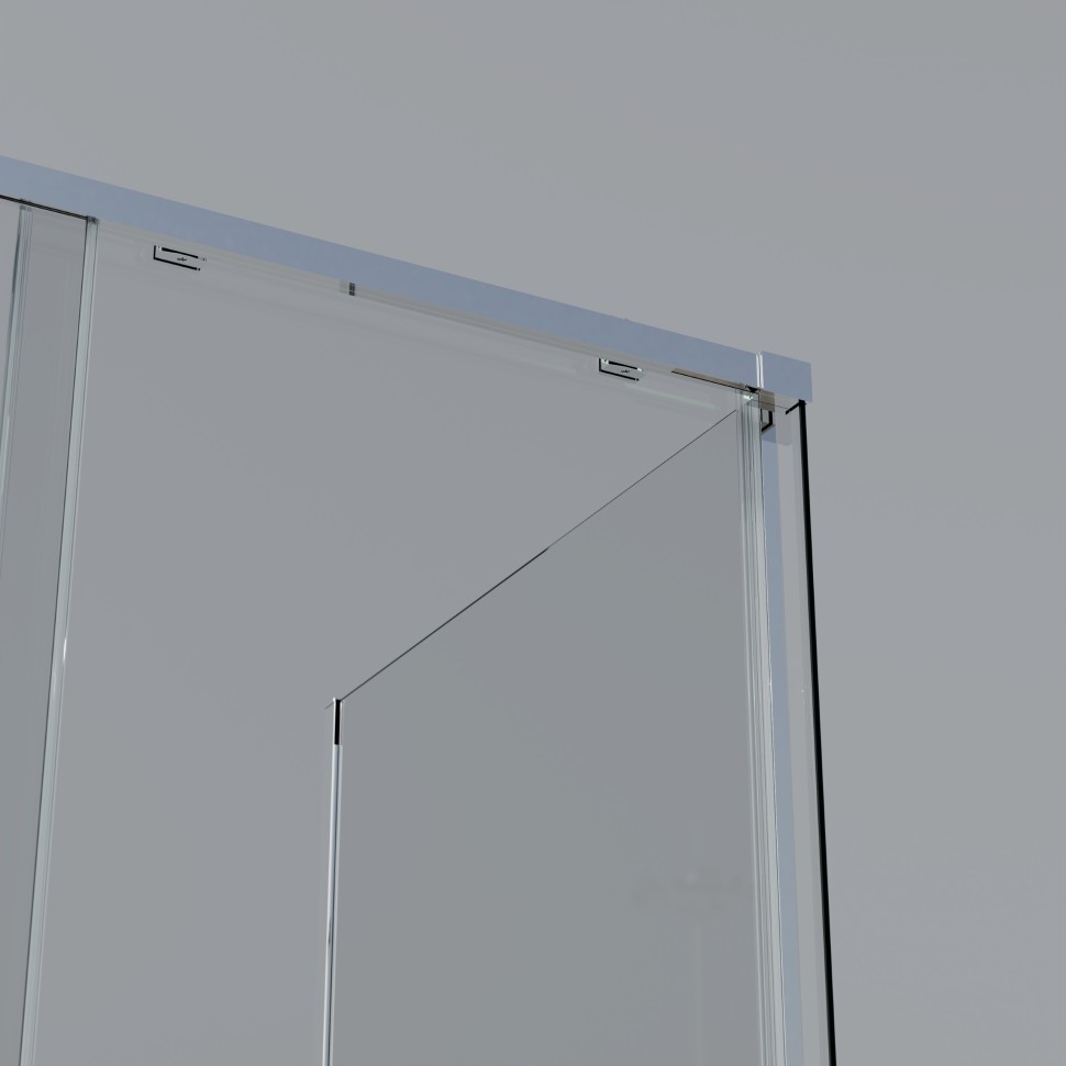 Душевой уголок Soft 2 VSR-3SO28012CL, 1200*800, хром, стекло прозрачное