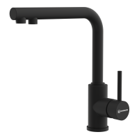 Смеситель для кухни Omoikiri Nakagawa 2 Plus-GB латунь/графит