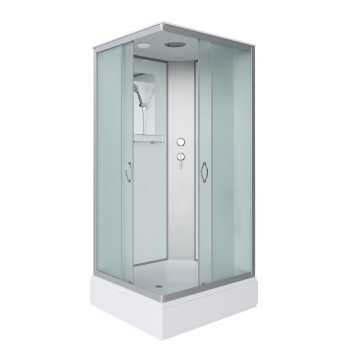 Душевая кабина Niagara Classic NG-33084-14Q (100х80х215) средний поддон(26см),стекло матовое,4 места