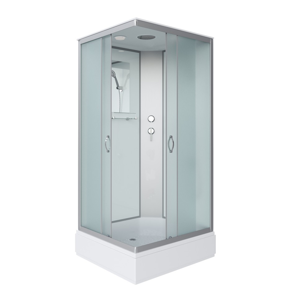 Душевая кабина Niagara Classic NG-33084-14Q (100х80х215) средний поддон(26см),стекло матовое,4 места