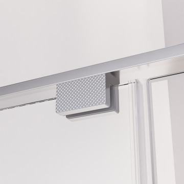 Душевой угол распашной Veconi Premium Alassio SP CH, 1500х800x2000, хром, стекло прозрачное осветленное