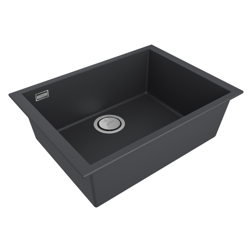 Мойка NEO CLASSIC 60, ACRYSTONE, PM966044-AN, ANTRACITE, 600х440 мм, Paulmark