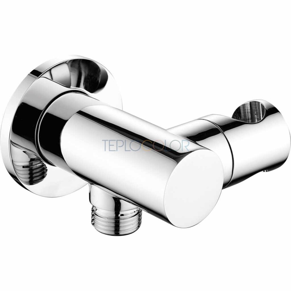 Кронштеин для подключения шланга, круглые, с держателем для лейки