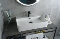 Раковина Gid N9256 51172 накладная белая 60x42x14