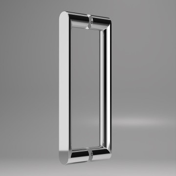 Душевая дверь Дайс (Dice) VDS-4D130CL, 1300, хром, стекло прозрачное