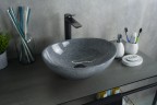 Раковина Gid Mnc331 54430 накладная под камень глянцевая 41x34x15
