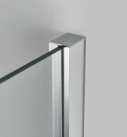 Душевой уголок Alpha VSR-3AL8012CL, 1200*800, хром, стекло прозрачное