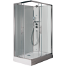 Timo Premium ILMA 102 R душевая кабина с крышей, хамам и стульчиком 120*80*222