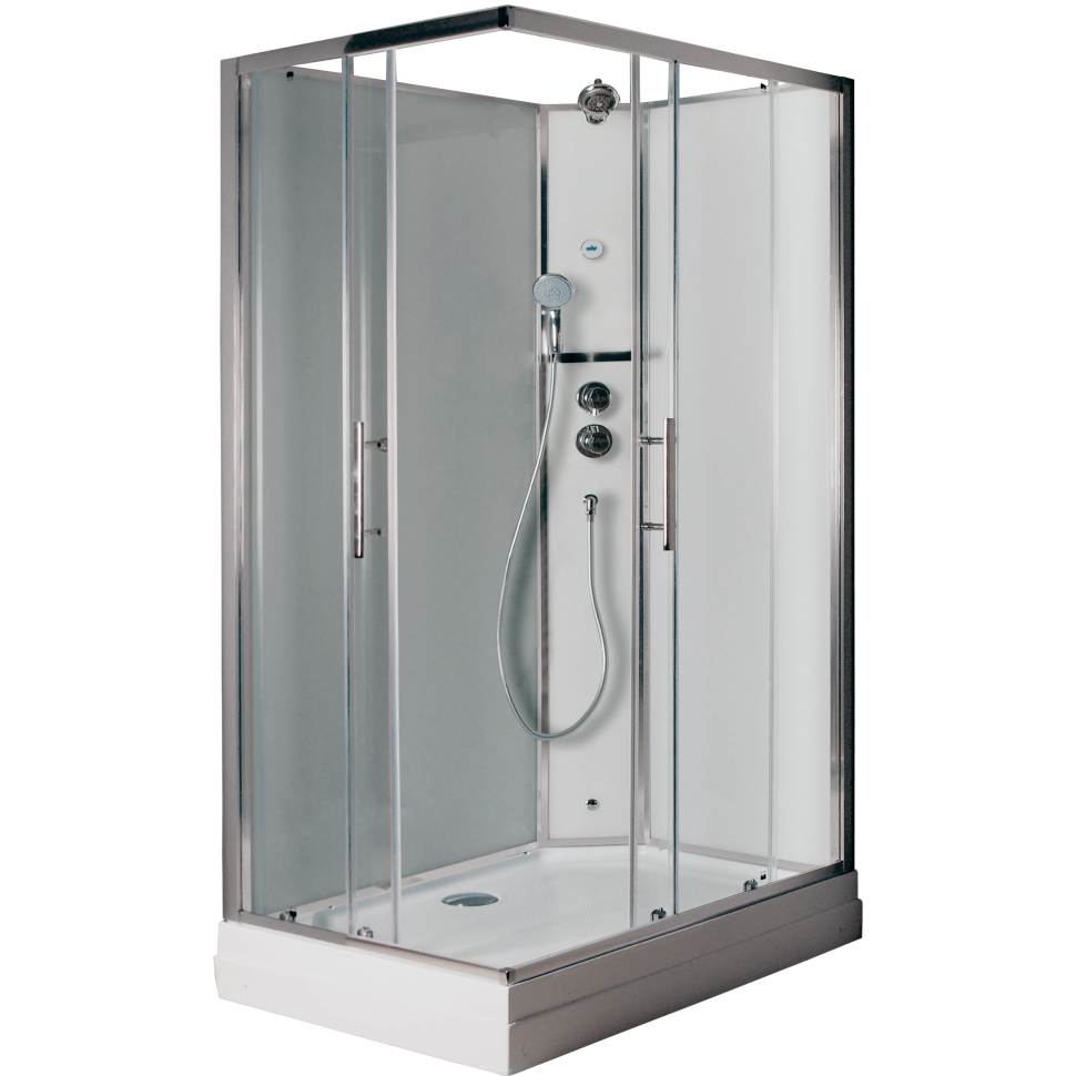 Timo Premium ILMA 102 R душевая кабина с крышей, хамам и стульчиком 120*80*222
