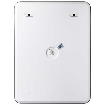 Зеркало LED VLM-3VC6007 600х700 c сенсорным выключателем и диммером