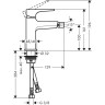 Смеситель для биде Hansgrohe Talis S хром (32520000)