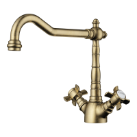 Смеситель для кухни Omoikiri Tokigawa-AB-022 латунь/античная латунь