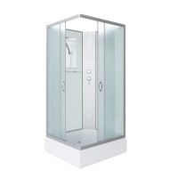 Душевая кабина Niagara Classic NG-33084-14QBK (100х80х200) средний поддон(26см),стекло матовое,4 места