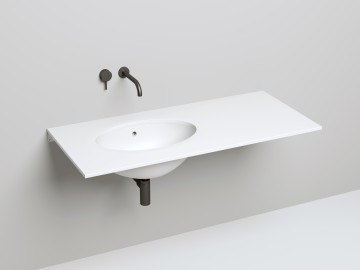 Раковина встраиваемая MAREA 12 545х375х187 S-Sense Глянцевое