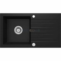 Гранитная мойка, 1-чаша с осушкой