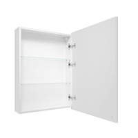Шкаф-зеркало "МЕРКАДО-50 см" Пр. с LED подсветкой