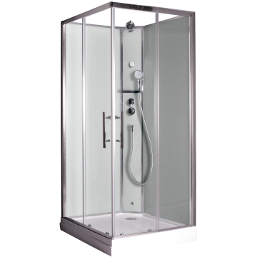 Timo Premium ILMA 109 душевая кабина с крышей, хамам и стульчиком 90*90*222